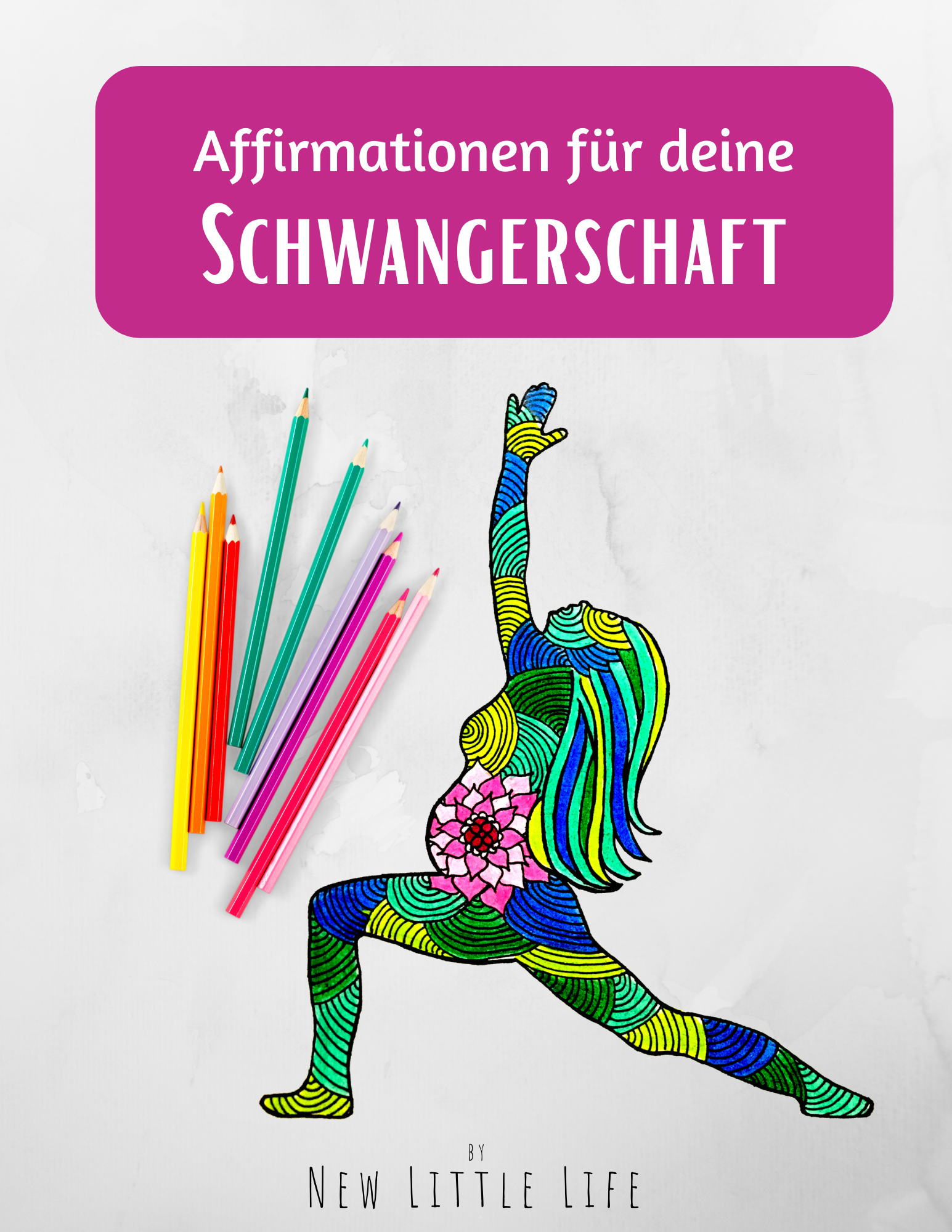 Affirmationen für deine Schwangerschaft - GERMAN Digital Download