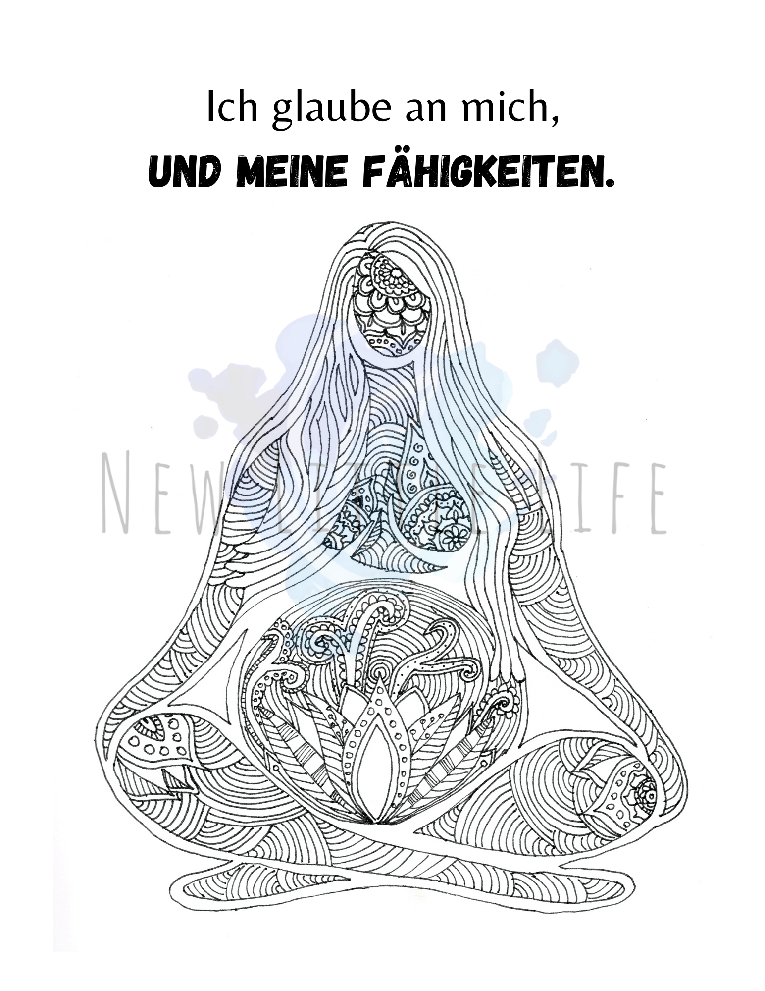Affirmationen für deine Schwangerschaft - GERMAN Digital Download - Image 4