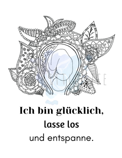 Affirmationen für deine Schwangerschaft - GERMAN Digital Download - Image 3