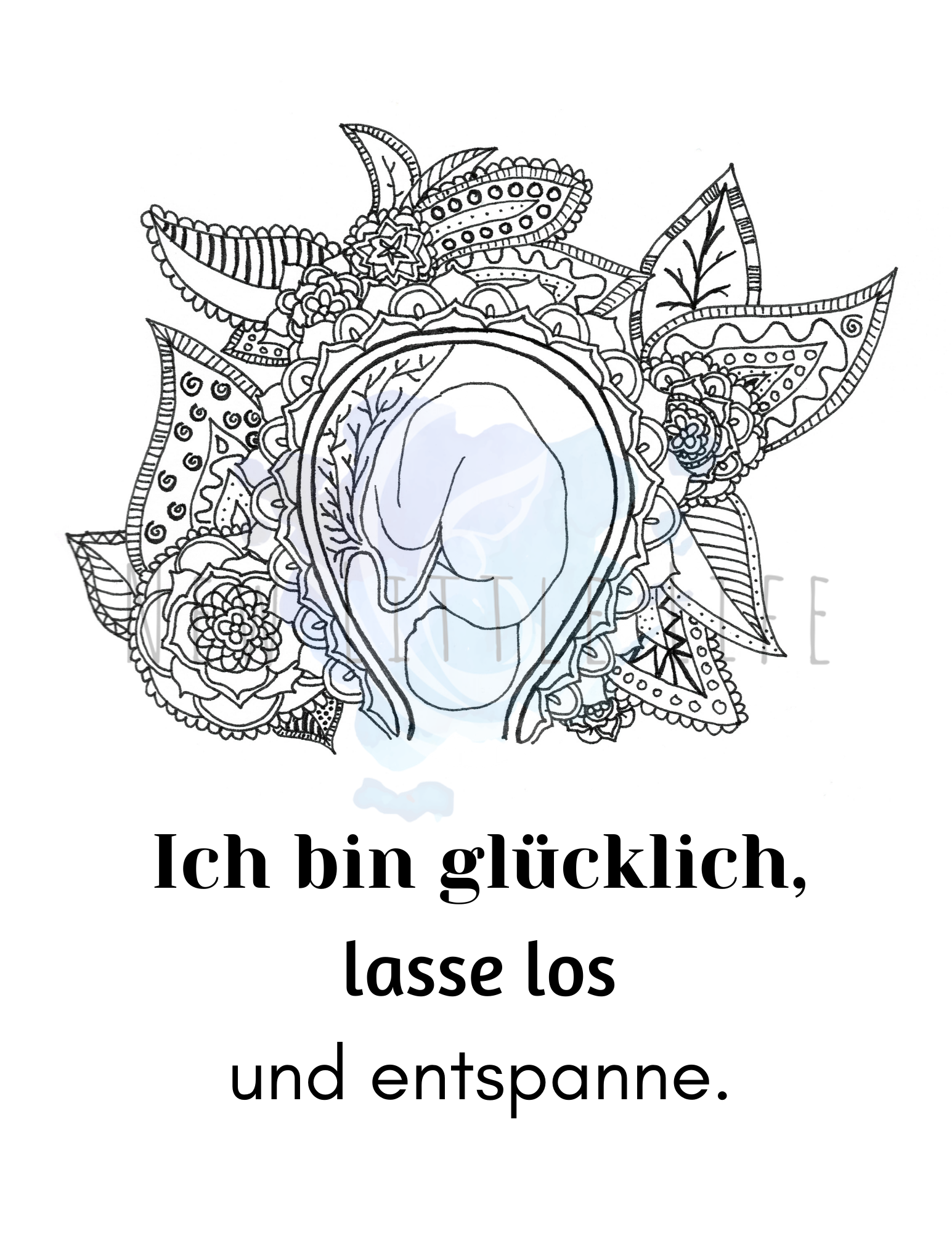 Affirmationen für deine Schwangerschaft - GERMAN Digital Download - Image 3