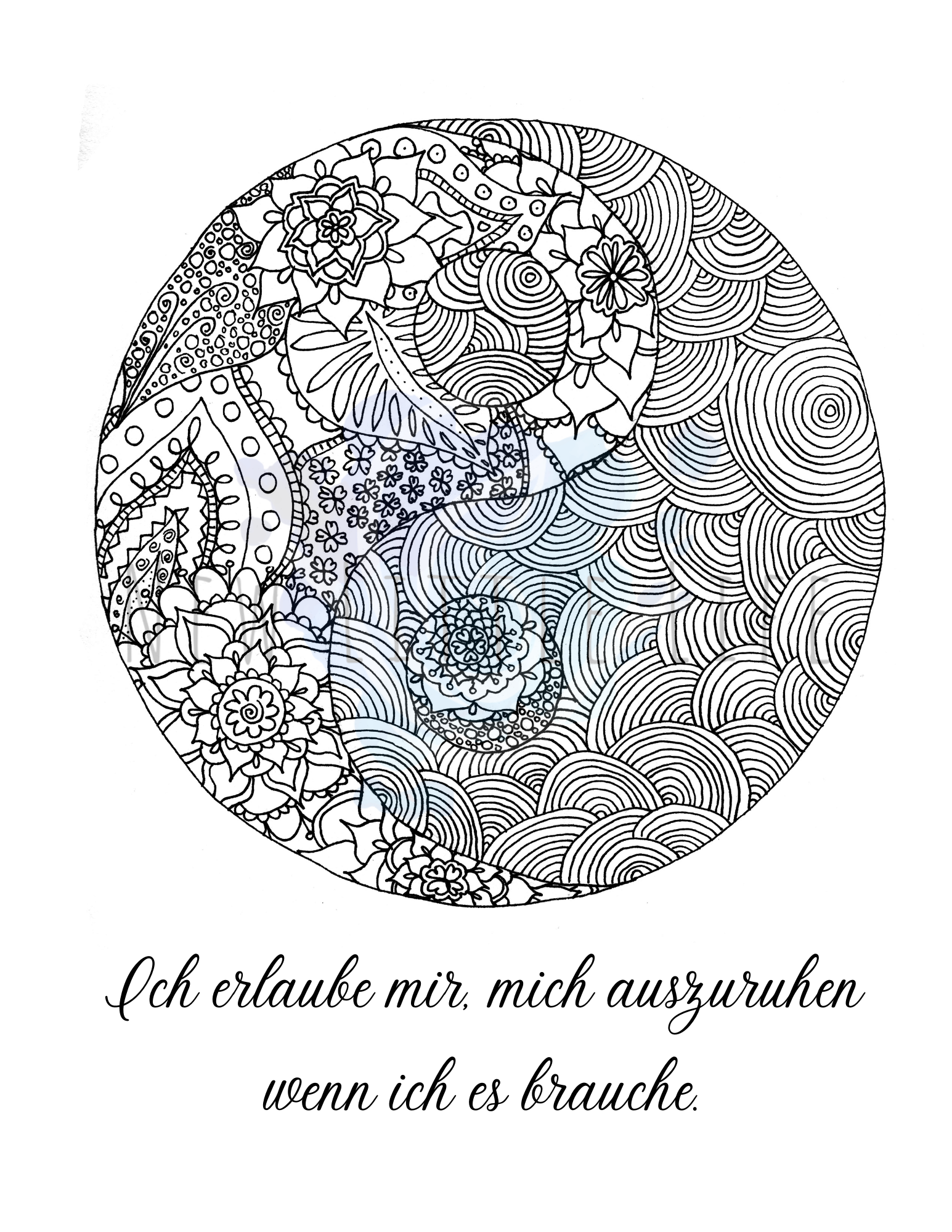 Affirmationen für deine Schwangerschaft - GERMAN Digital Download - Image 2