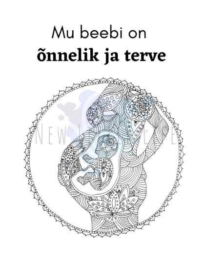 Beebiootuse Värviraamat - ESTONIAN Digital Download - Image 3