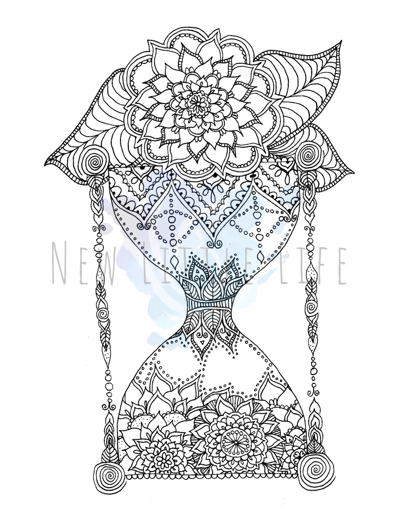 Chakras & Zen Coloring Book - PDF DOWNLOAD - Image 9
