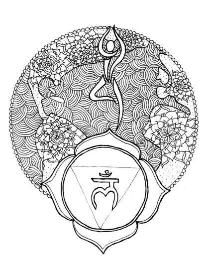 Chakras & Zen Coloring Book - PDF DOWNLOAD - Image 22
