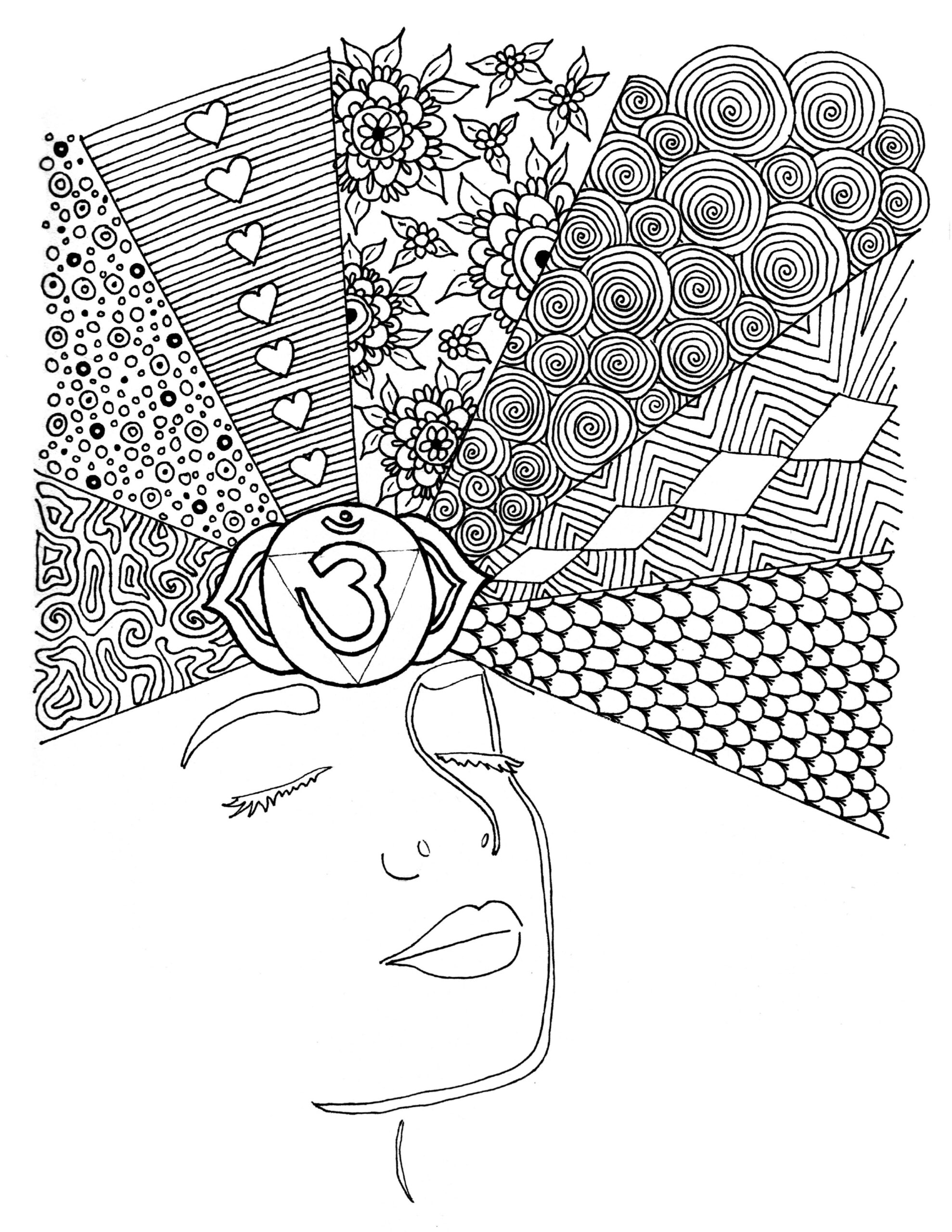 Chakras & Zen Coloring Book - PDF DOWNLOAD - Image 20
