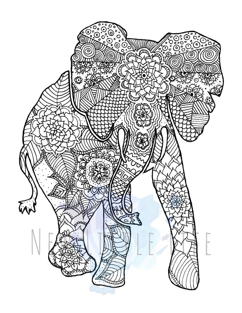 Chakras & Zen Coloring Book - PDF DOWNLOAD - Image 17