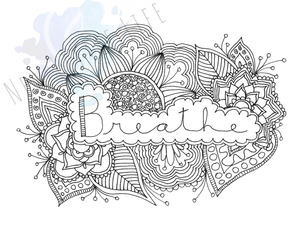 Chakras & Zen Coloring Book - PDF DOWNLOAD - Image 7