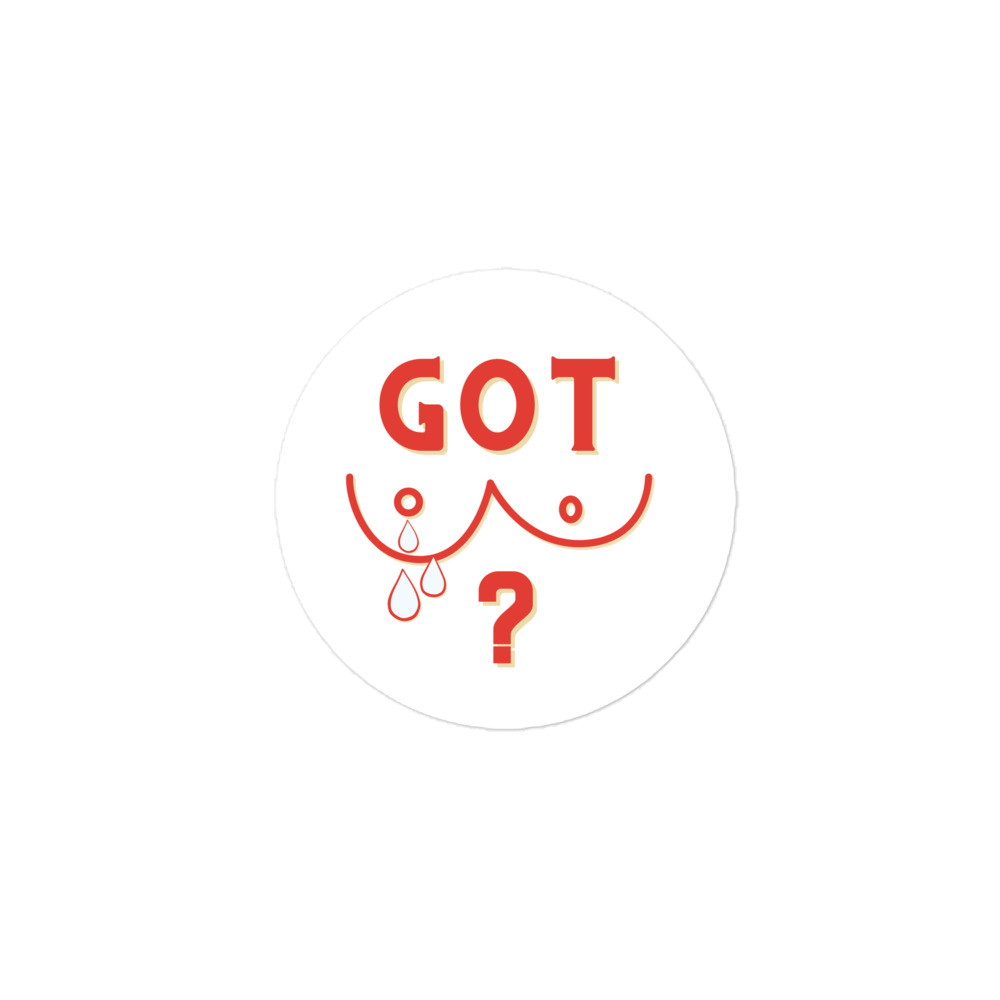 Got Breast Milk Red Sticker - Image 2
