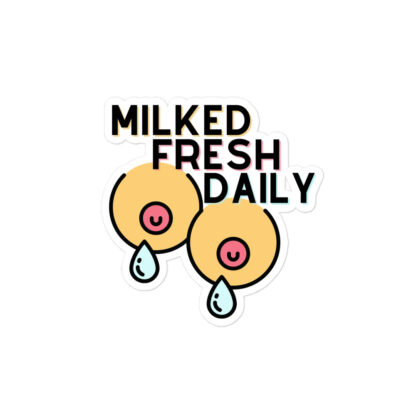 Milked Fresh Daily Sticker - Image 3