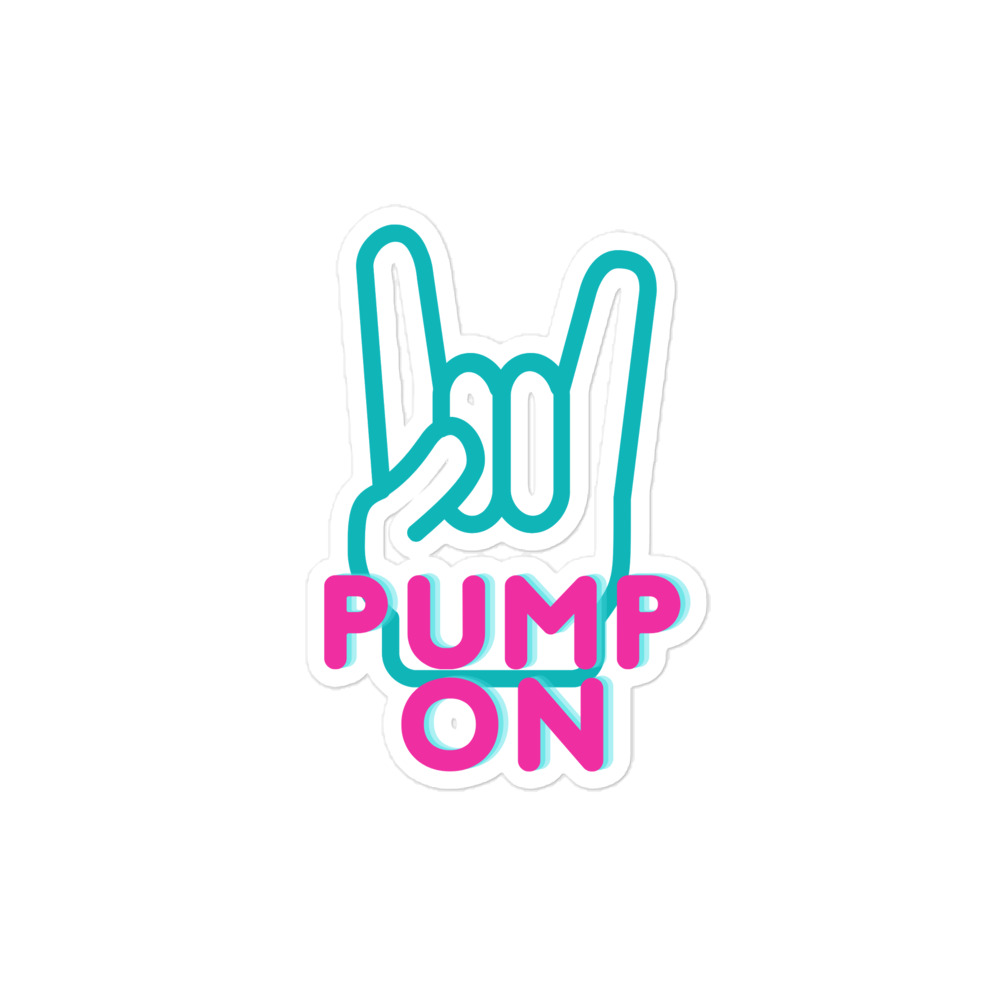 Pump On Sticker - Image 3
