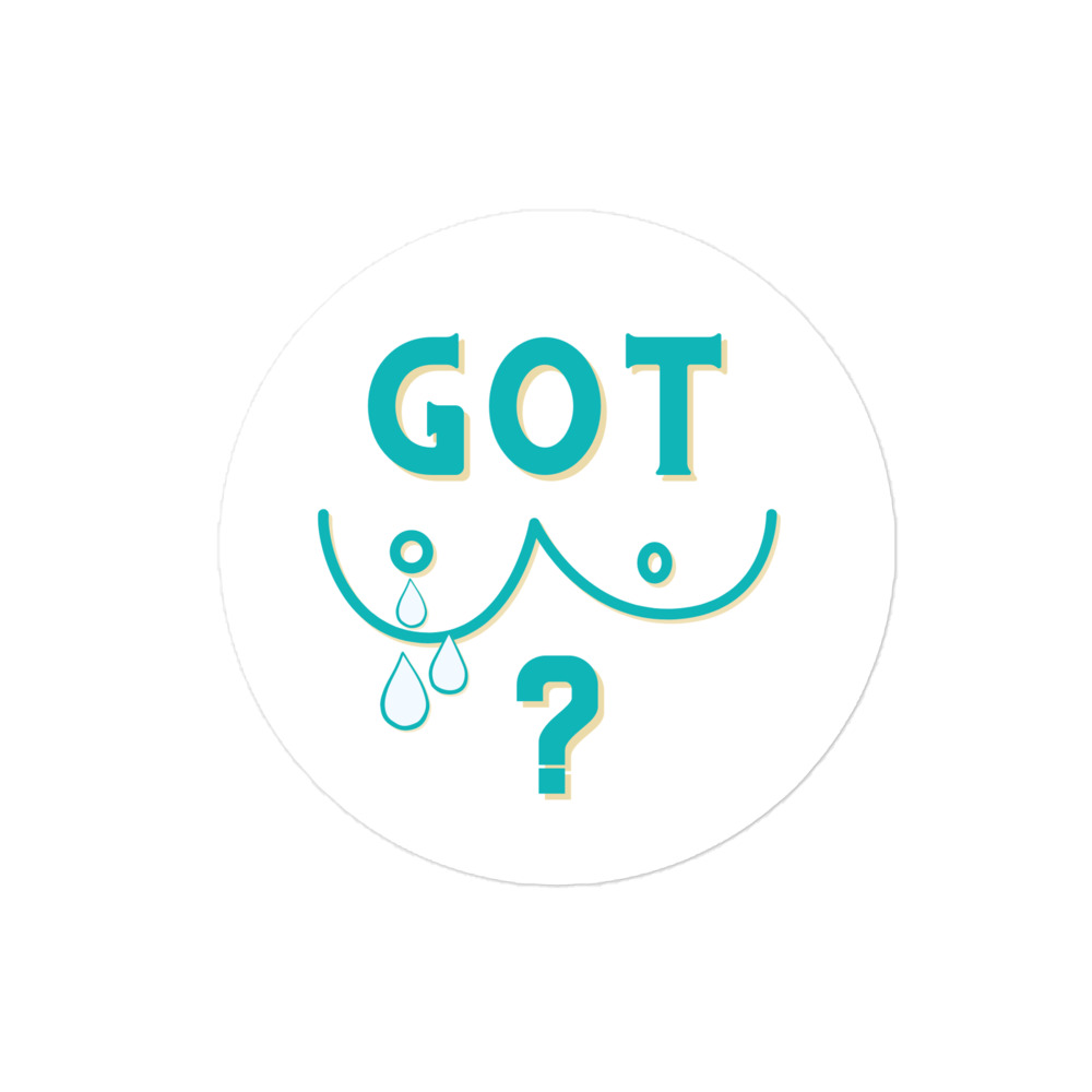Got Breast Milk Green Sticker - Image 3
