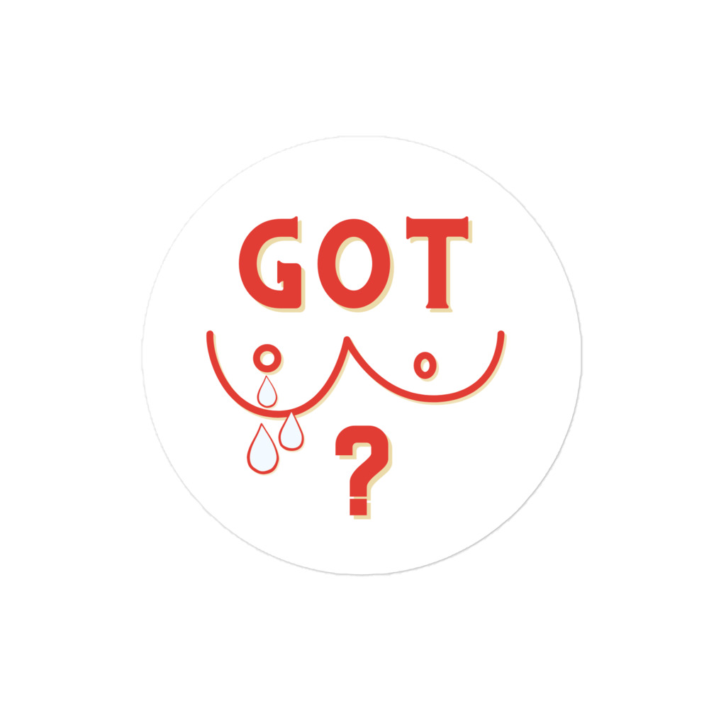Got Breast Milk Red Sticker - Image 3