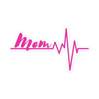 Mom Life Pink Sticker
