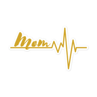 Mom Life Gold Sticker
