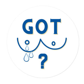Got Milk Blue Sticker