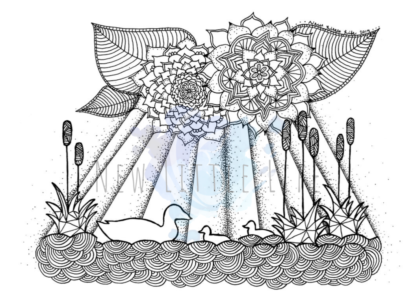 Chakras & Zen Coloring Book - PDF DOWNLOAD - Image 6