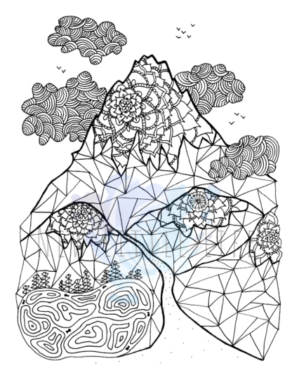 Chakras & Zen Coloring Book - PDF DOWNLOAD - Image 8