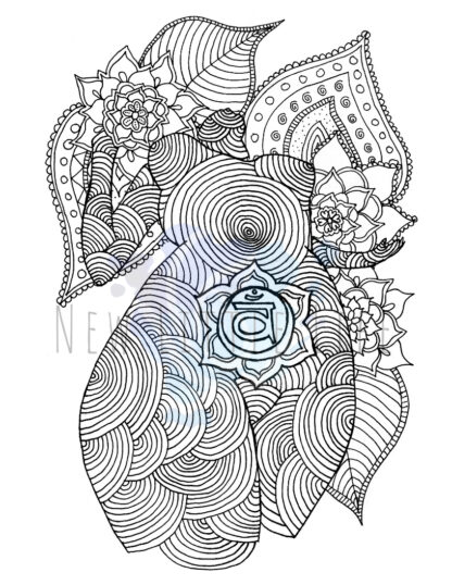 Chakras & Zen Coloring Book - PDF DOWNLOAD - Image 5